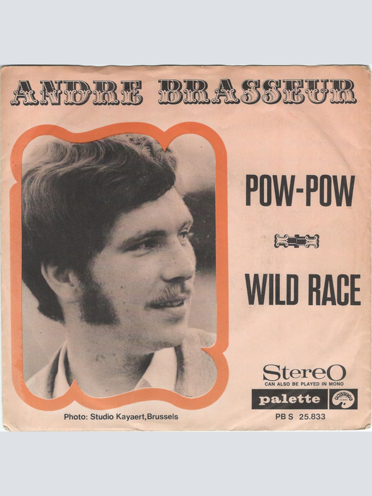 Vinyl / André Brasseur - Pow-Pow / Wild Race