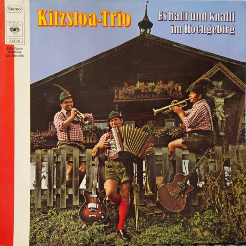 Vinyl / Kitzstoa-Trio* - Es Hallt Und Knallt Im Hochgebirg
