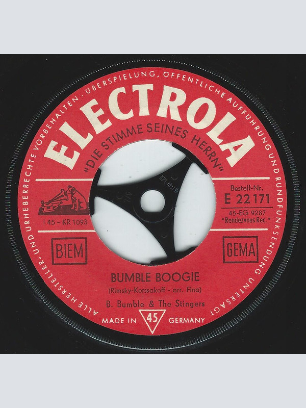 Vinyl / B. Bumble & The Stingers - Nut Rocker