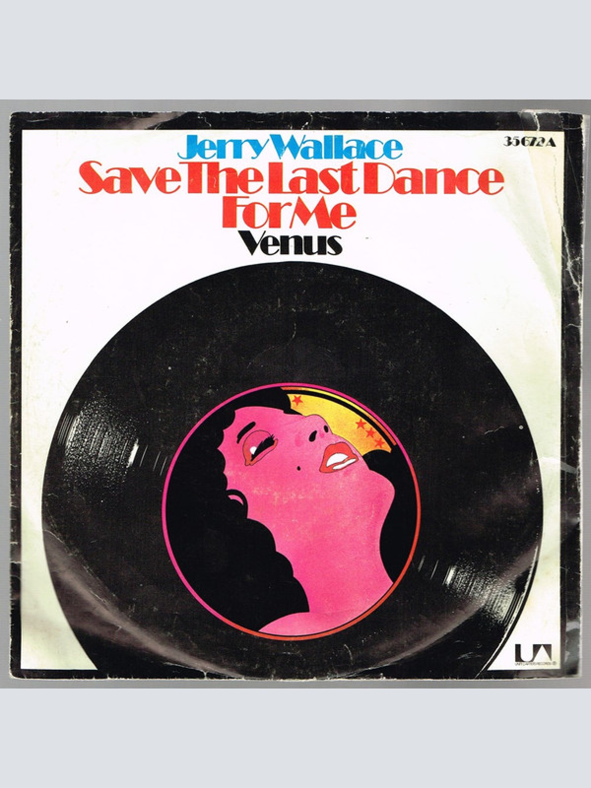 Vinyl / Jerry Wallace - Save The Last Dance For Me / Venus