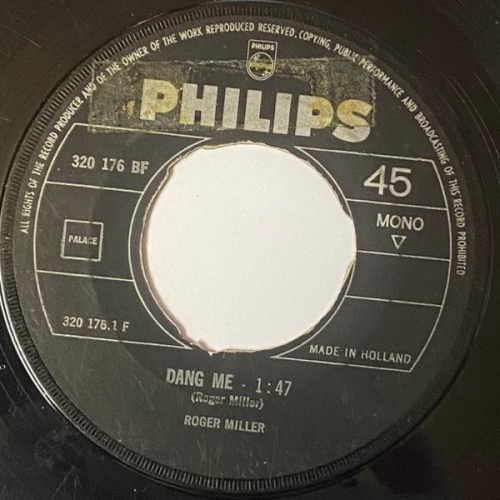 Vinyl / Roger Miller - Dang Me / Got 2 Again