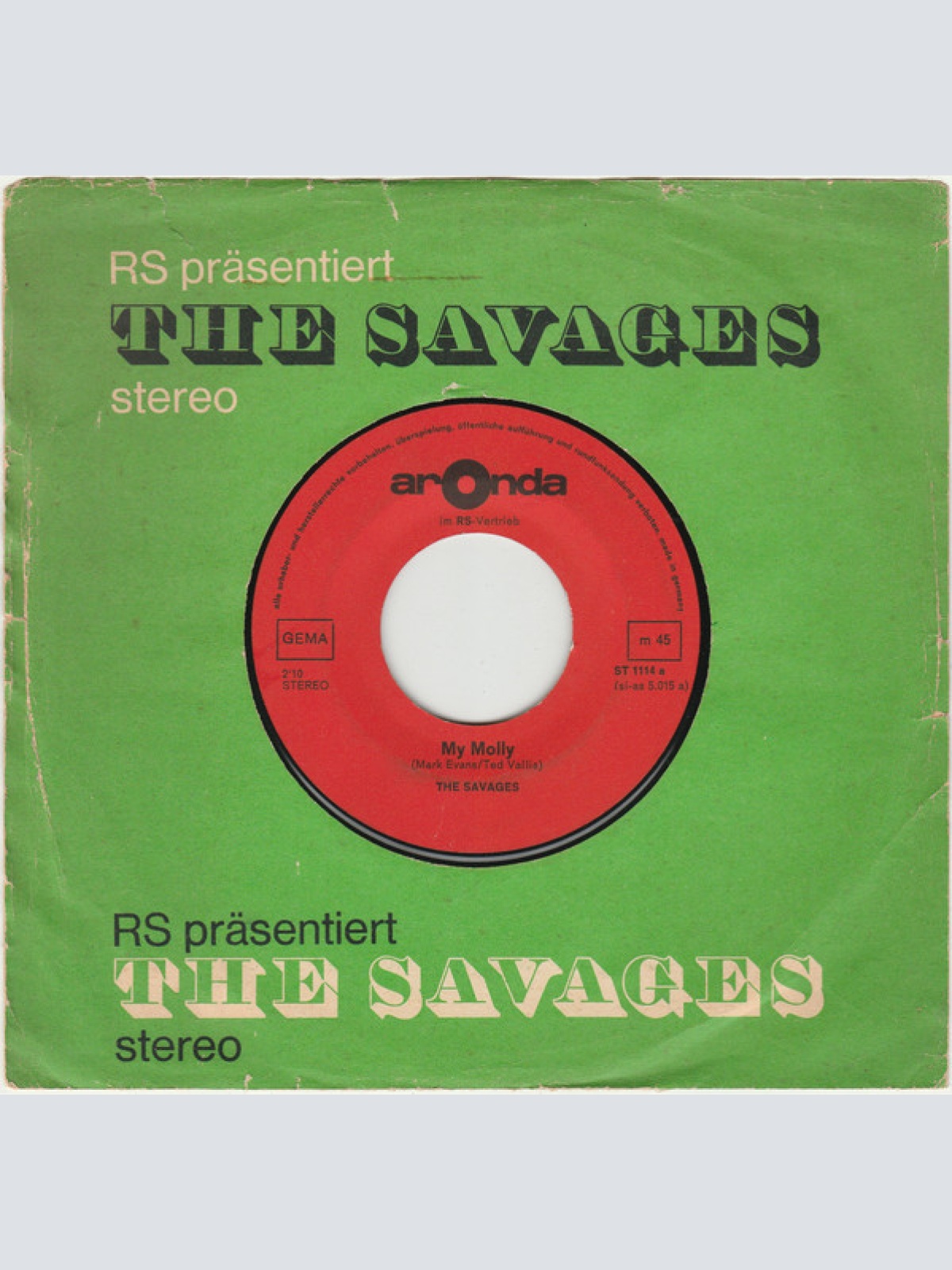 Vinyl / The Savages (4) - My Molly