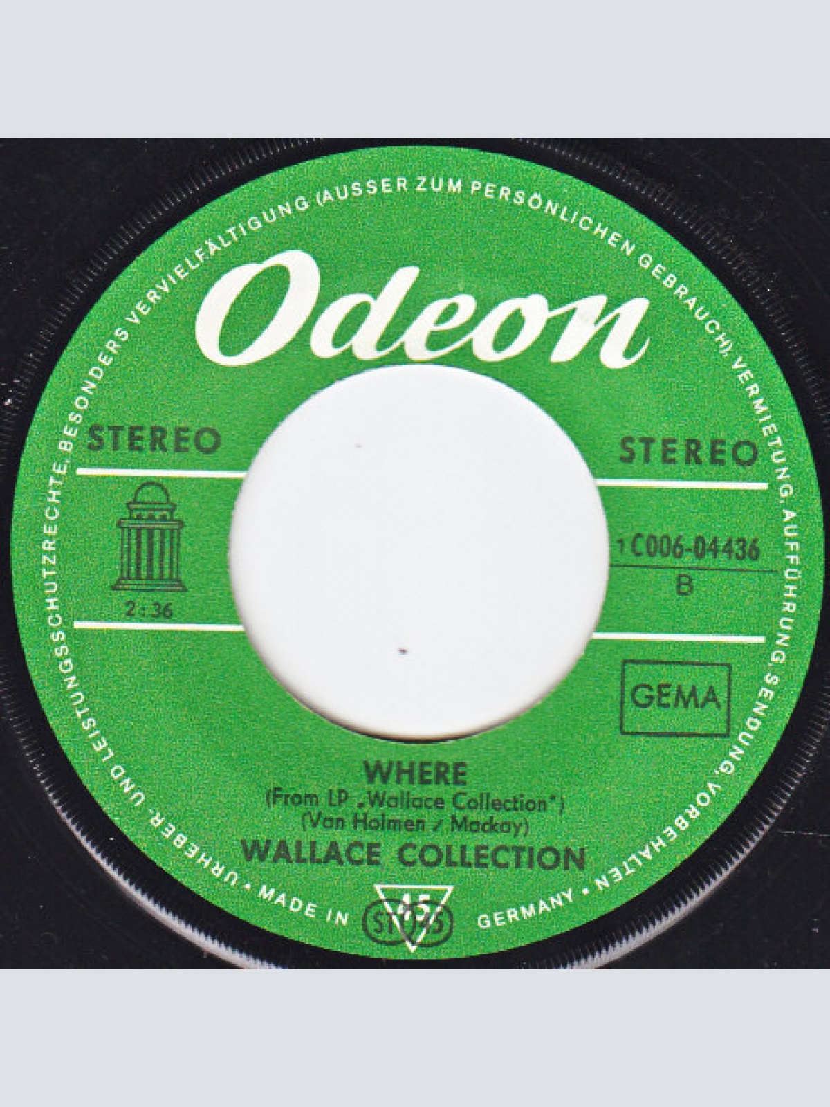 Vinyl / Wallace Collection - We Gotta Do Something New