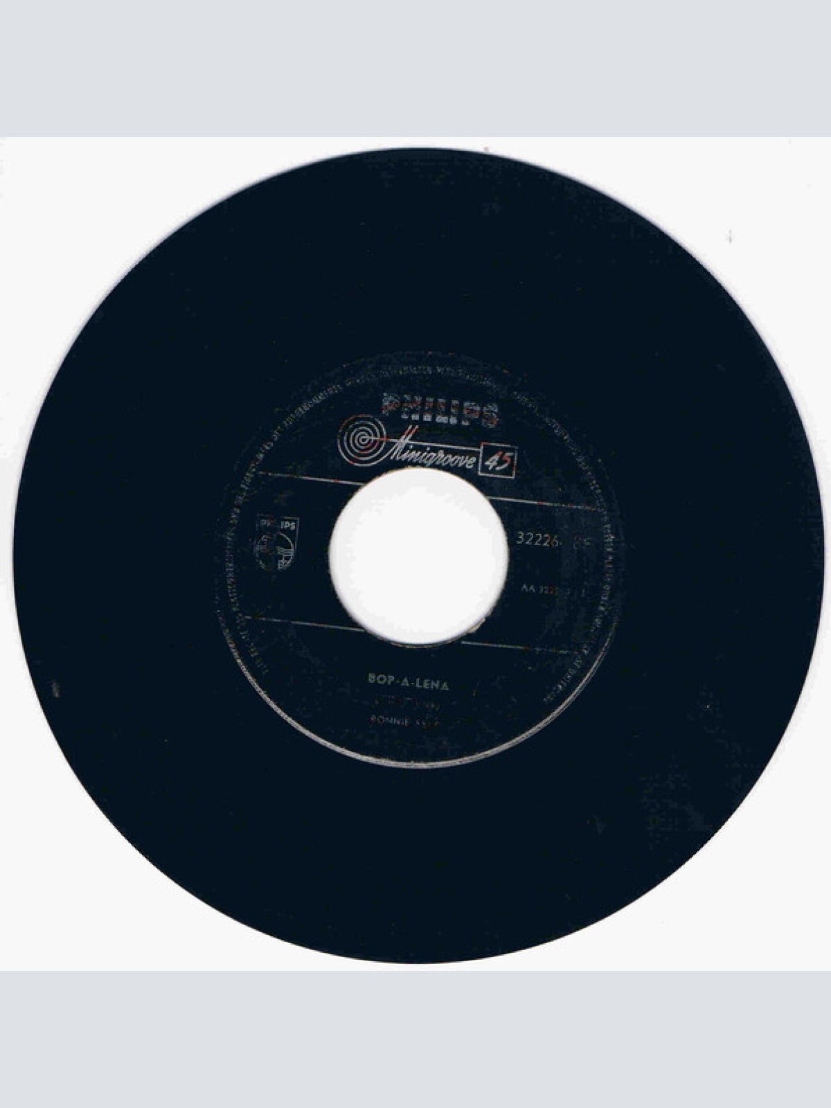 Vinyl / Ronnie Self - Bop-A-Lena