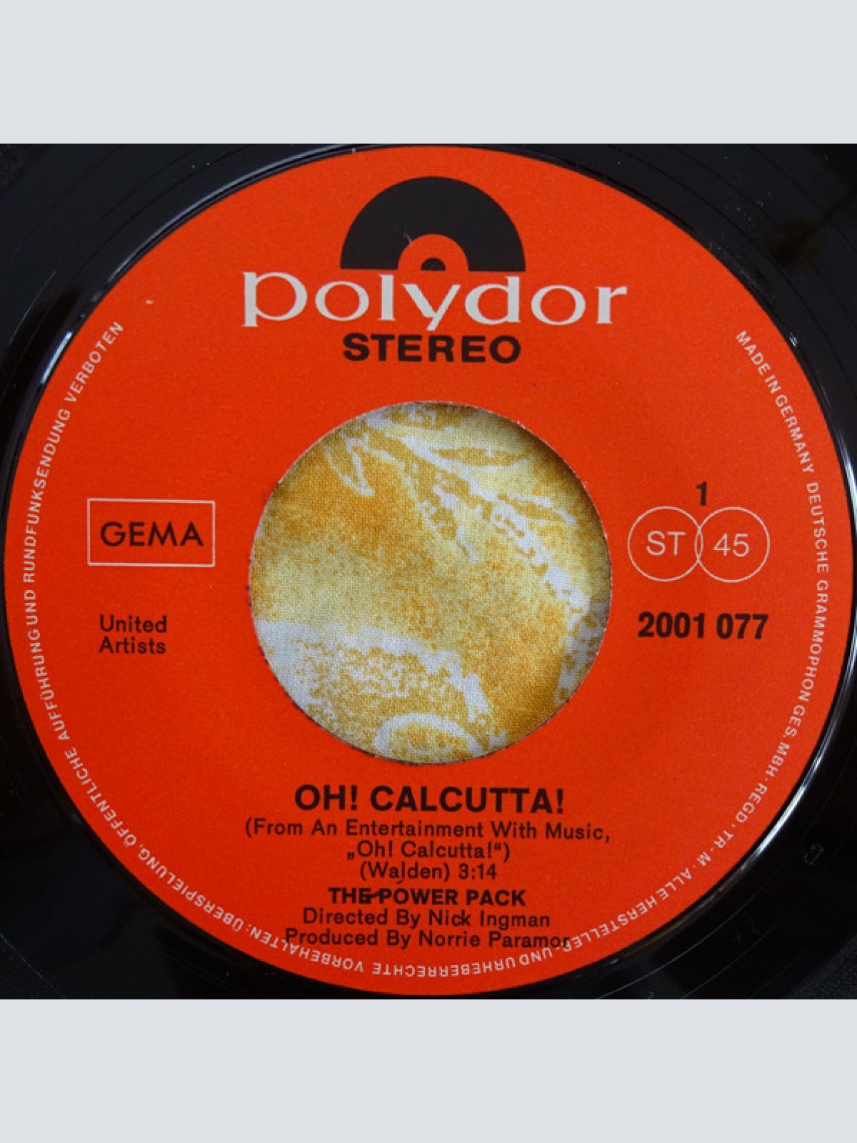 Vinyl / The Power Pack - Oh! Calcutta!
