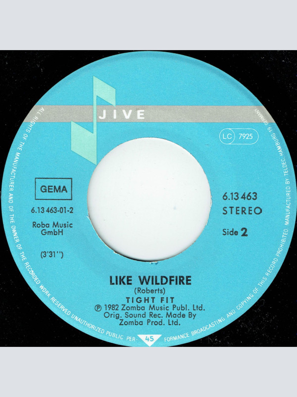 Vinyl / Tight Fit - Fantasy Island