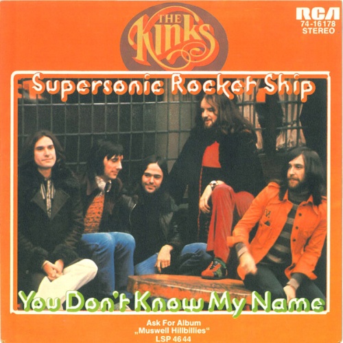 Vinyl / The Kinks - Supersonic Rocket Ship / You Don't Know My Name