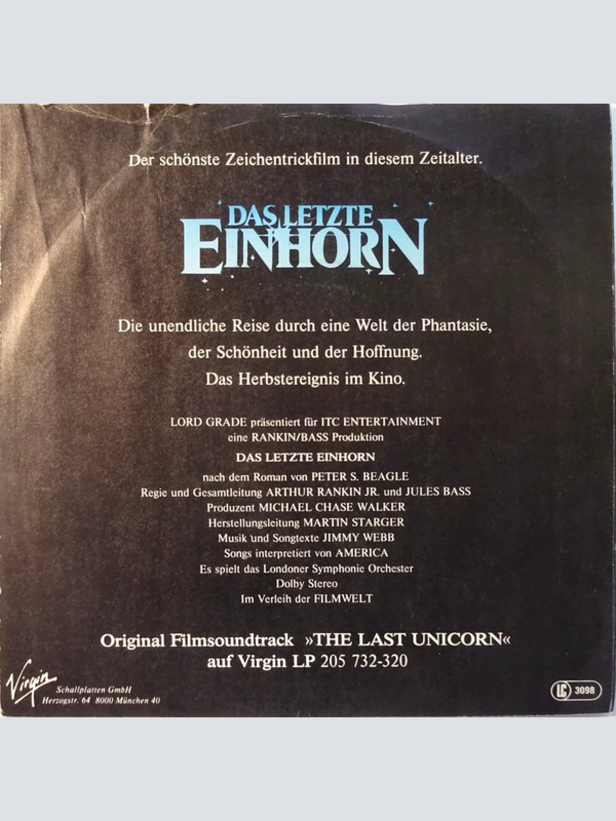 Vinyl / America (2) - Das Letzte Einhorn