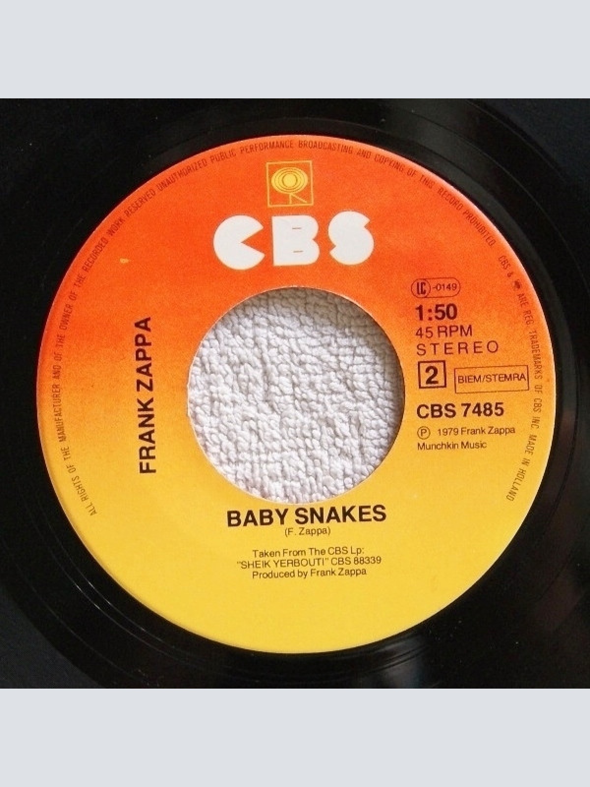 Vinyl / Frank Zappa - Bobby Brown