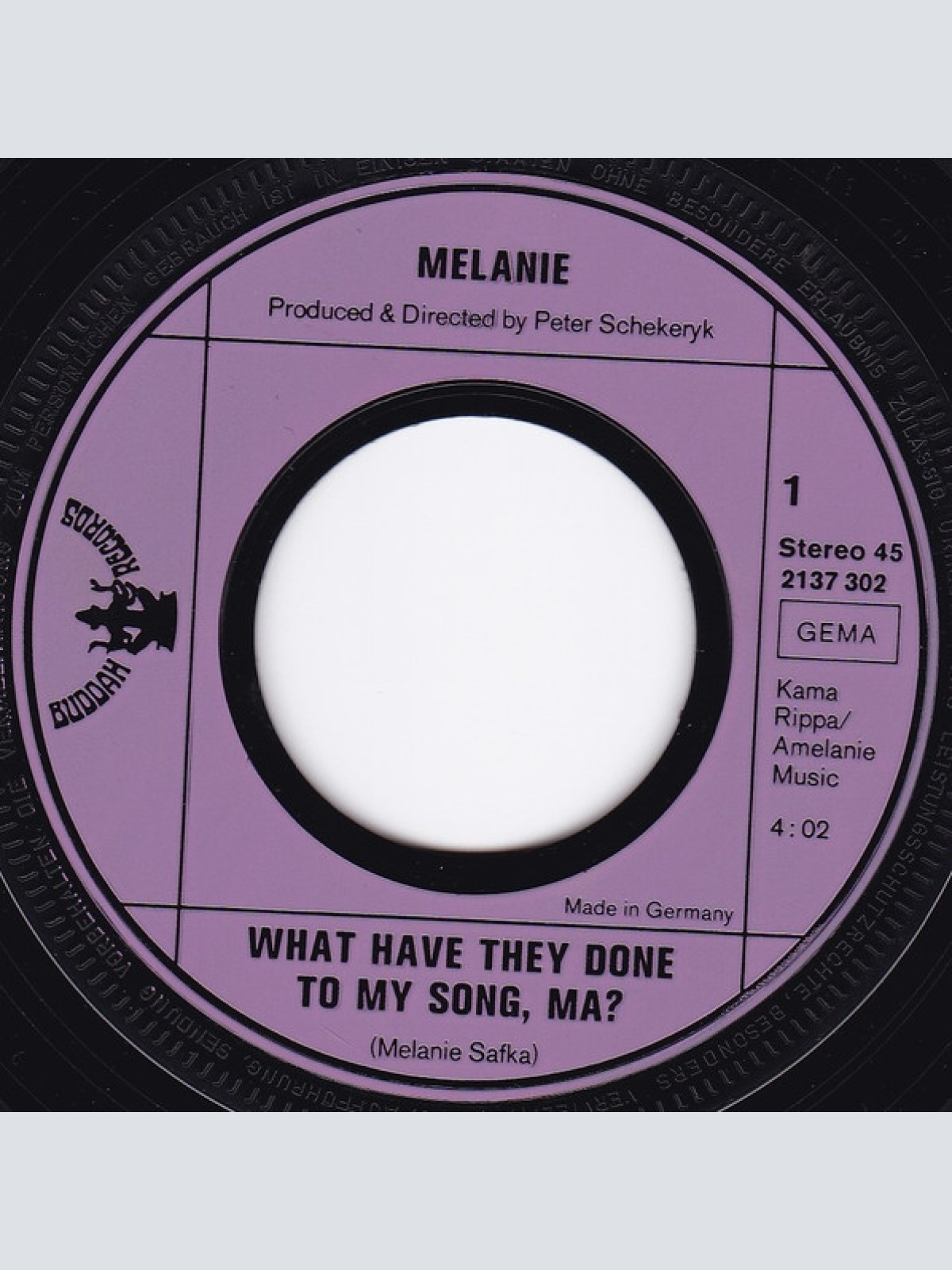 Vinyl / Melanie (2) - Die Grossen Vier Von Melanie