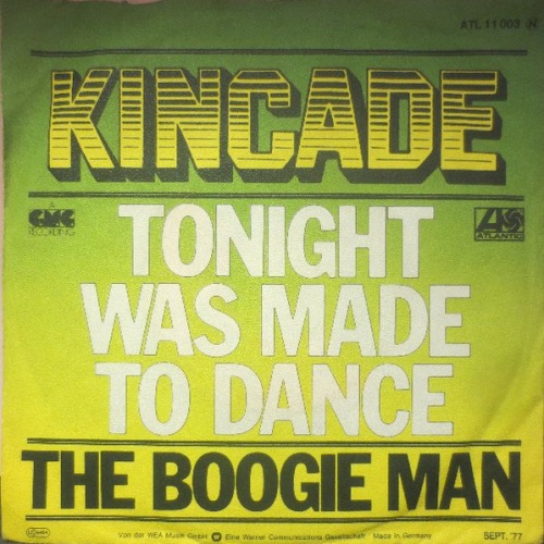Vinyl / Kincade - Tonight Was Made To Dance