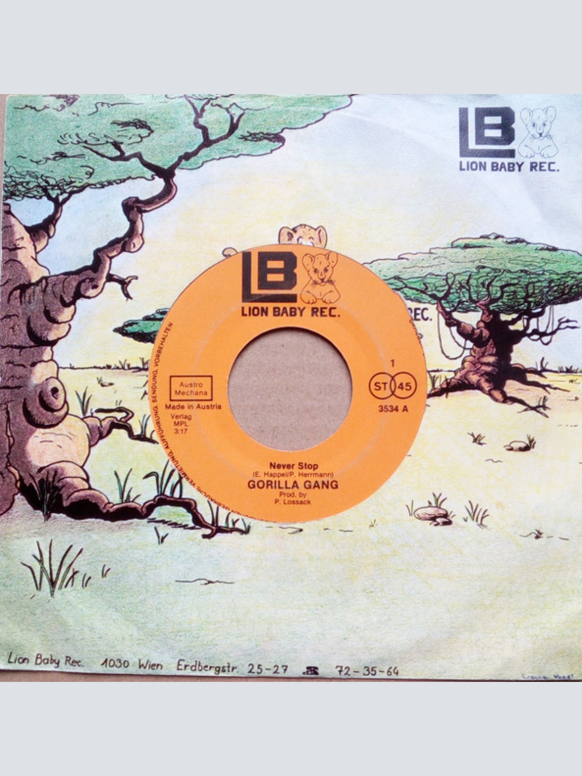 Vinyl / Gorilla Gang (2) - Never Stop