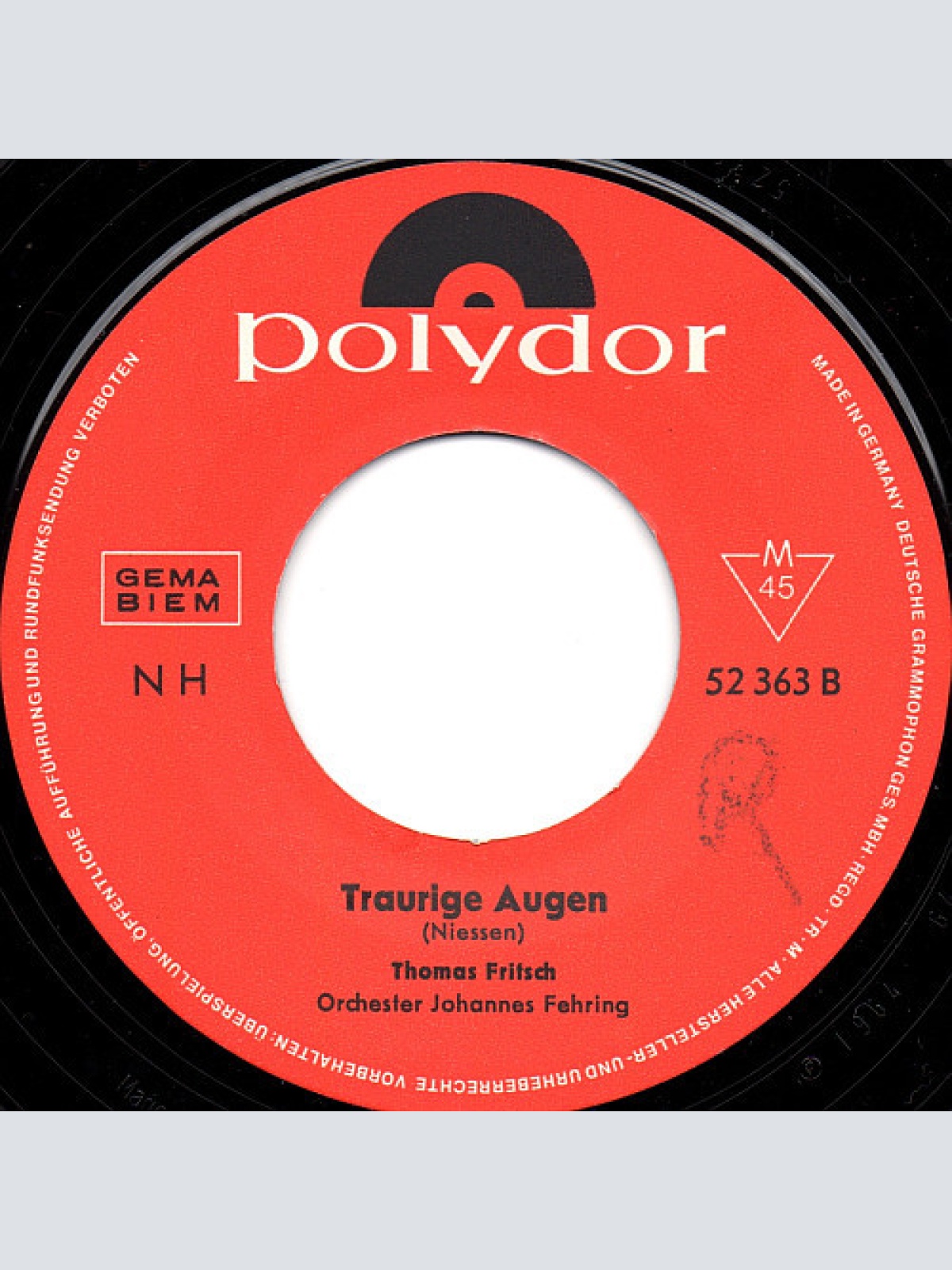 Vinyl / Thomas Fritsch - Rosie