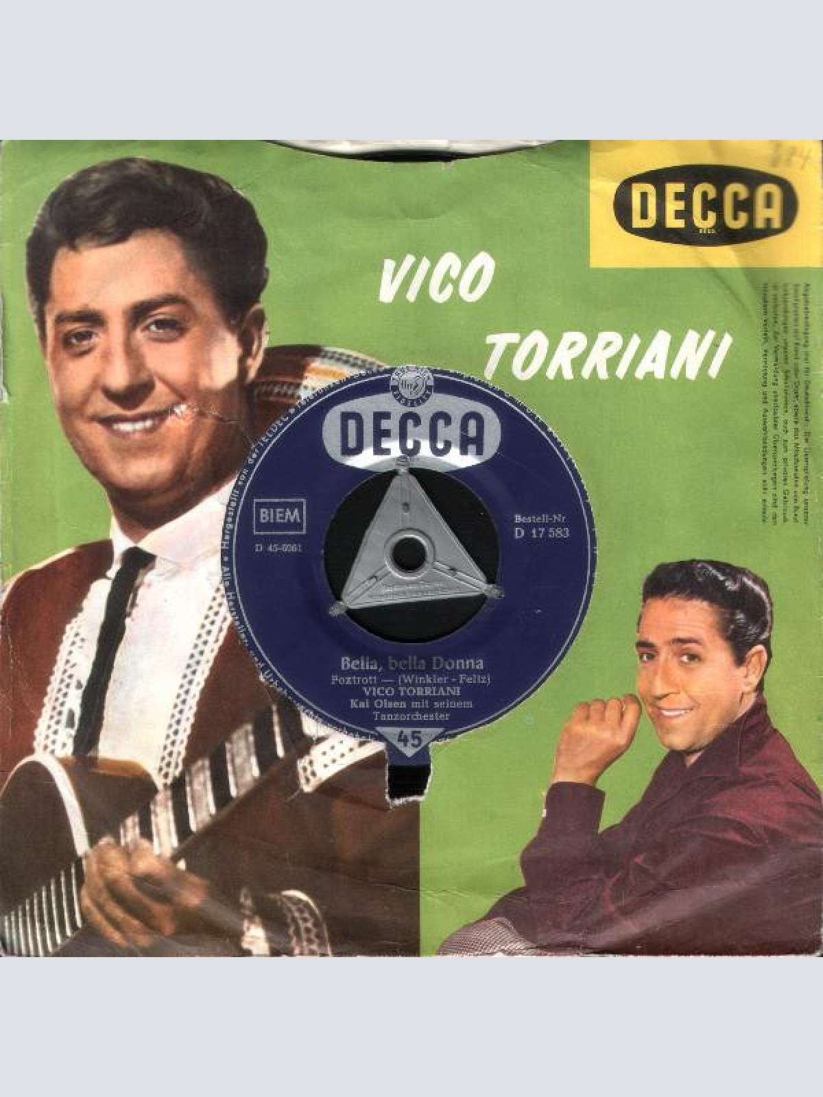 Vinyl / Vico Torriani - Granada