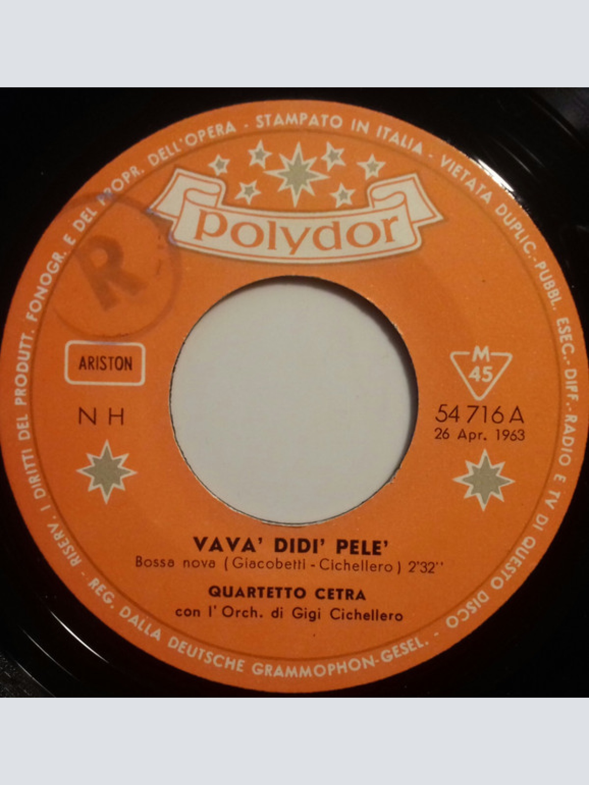 Vinyl / Quartetto Cetra - Vavà - Didì - Pelè