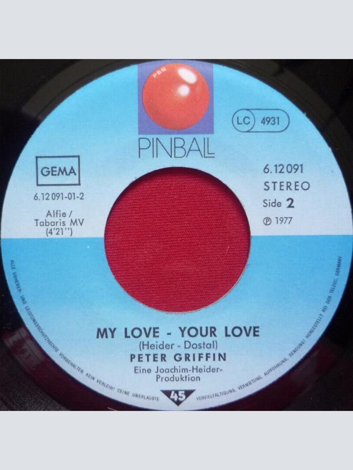 Vinyl / Peter Griffin - I Hate The Music