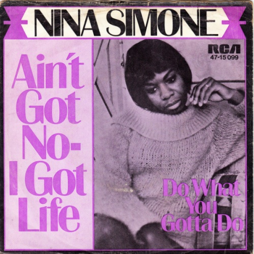 Vinyl / Nina Simone - Ain't Got No - I Got Life