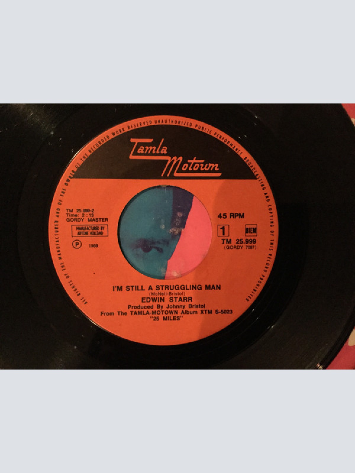 Vinyl / Edwin Starr - I'm Still A Struggling Man