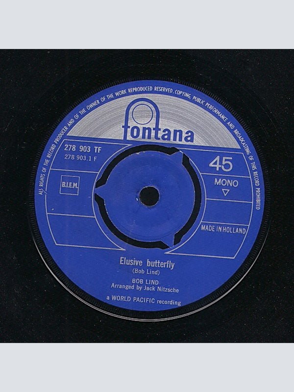 Vinyl / Bob Lind - Elusive Butterfly