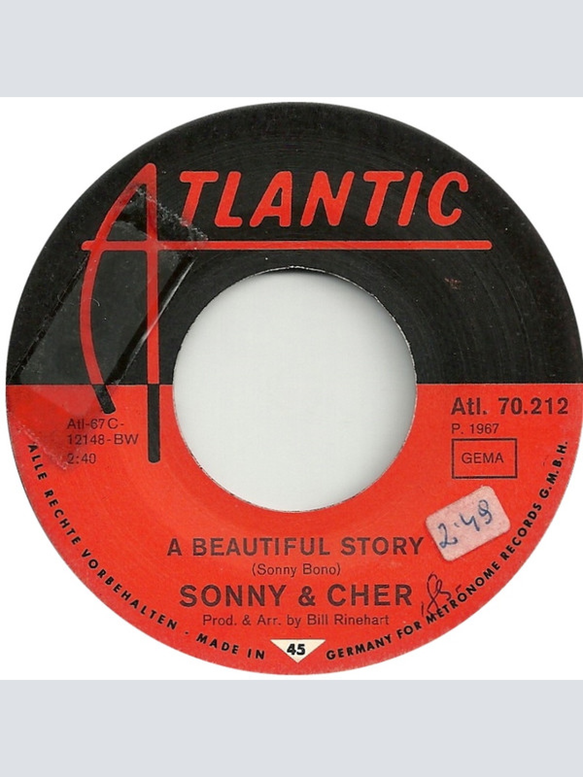 Vinyl / Sonny & Cher - A Beautiful Story