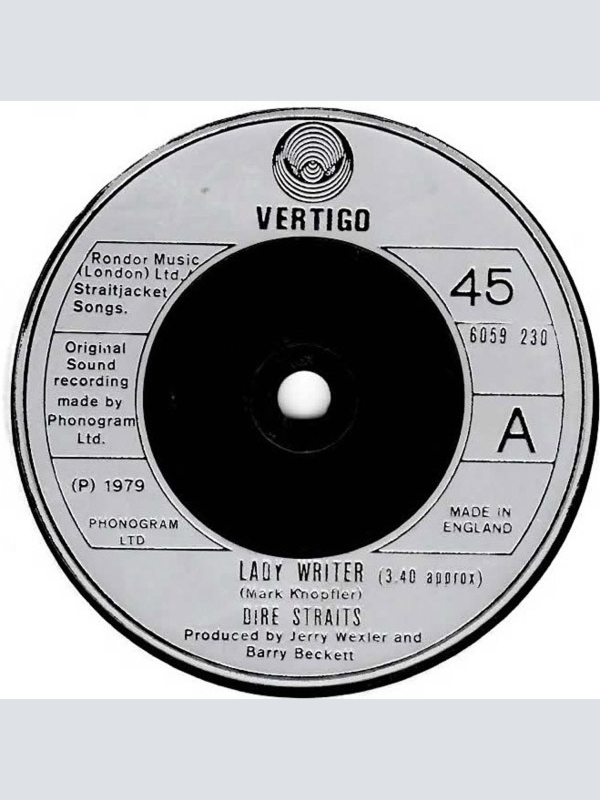 Vinyl / Dire Straits - Lady Writer