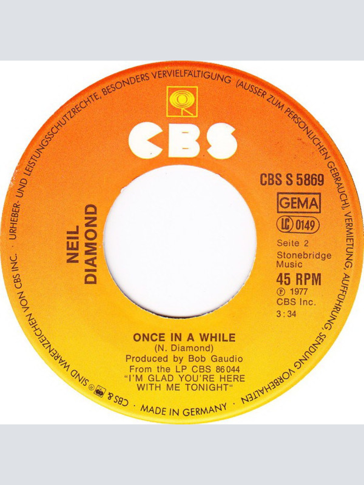 Vinyl / Neil Diamond - Desirée