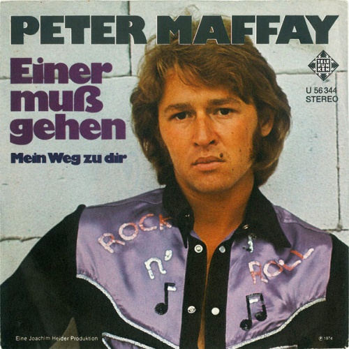 Vinyl / Peter Maffay - Einer Muß Gehen