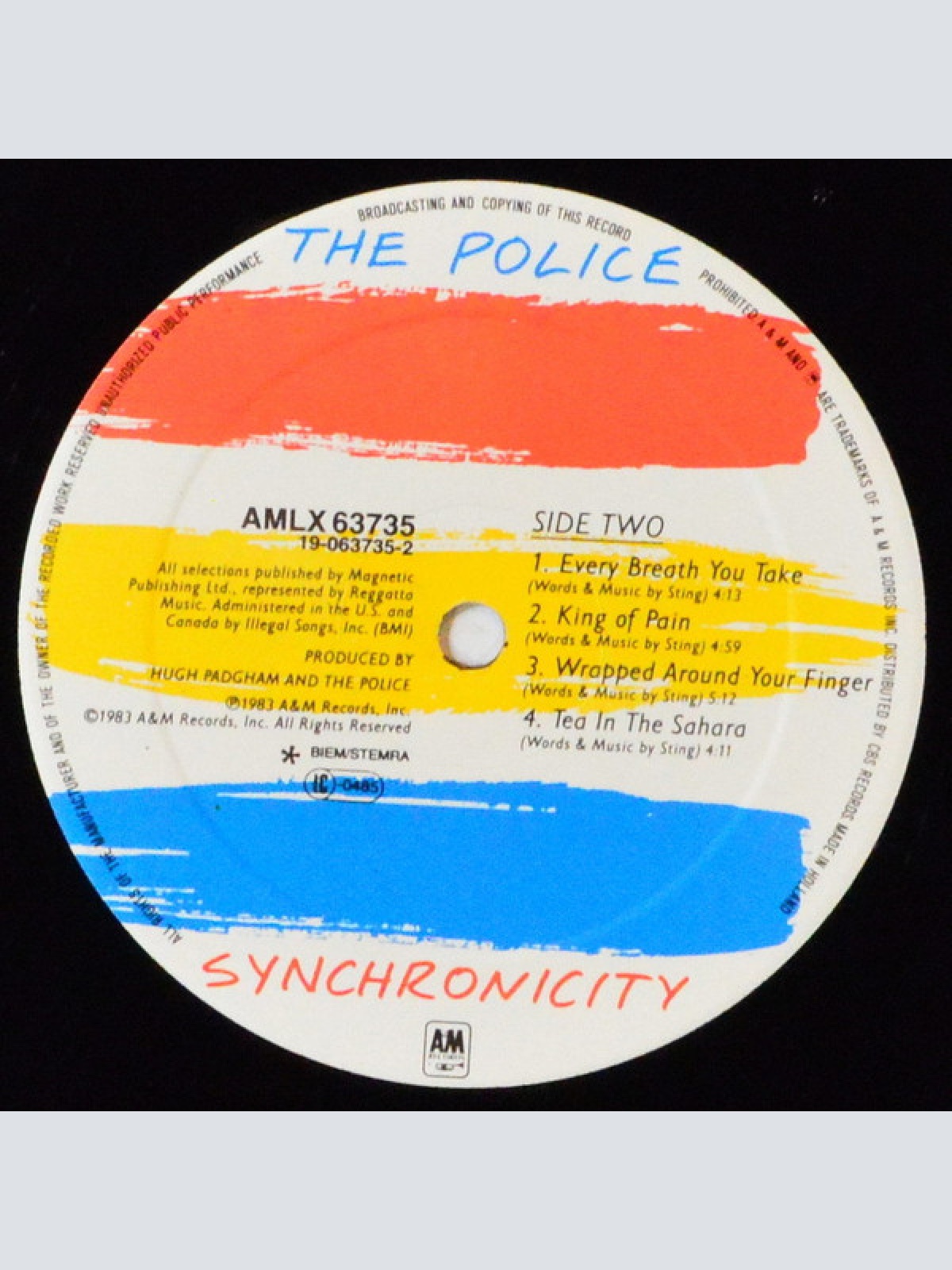 Vinyl / The Police - Synchronicity