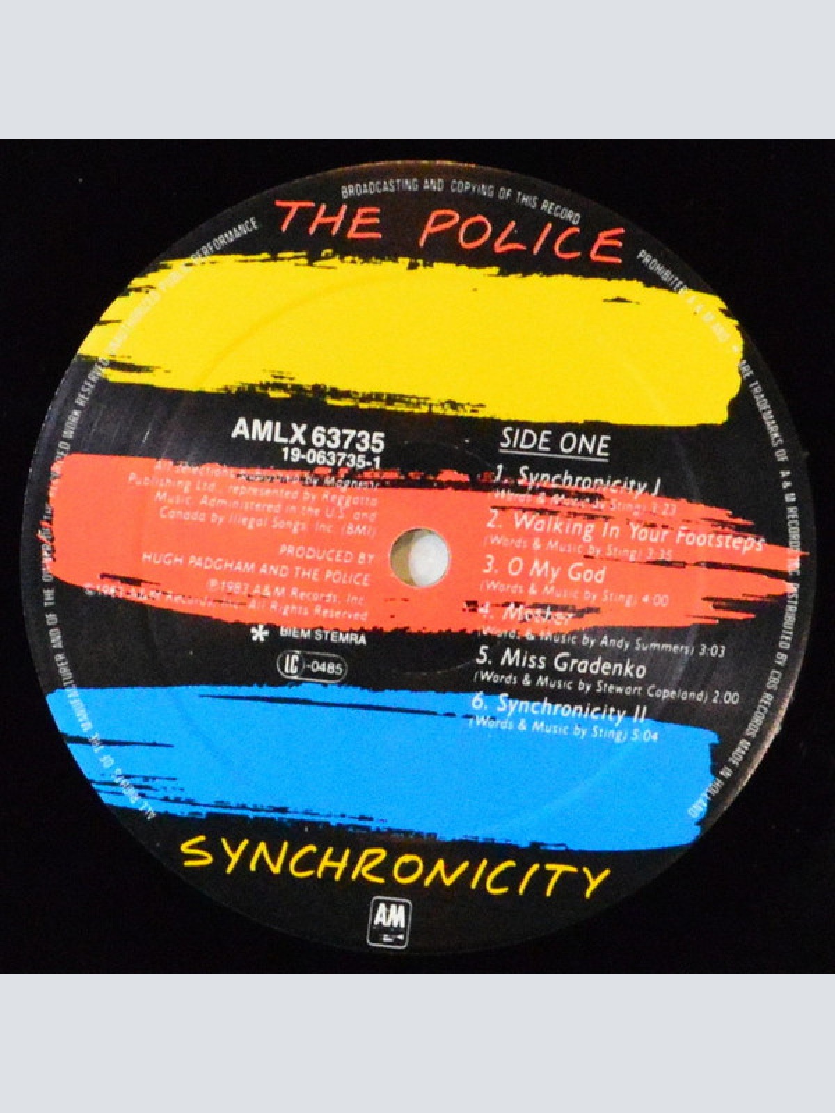 Vinyl / The Police - Synchronicity