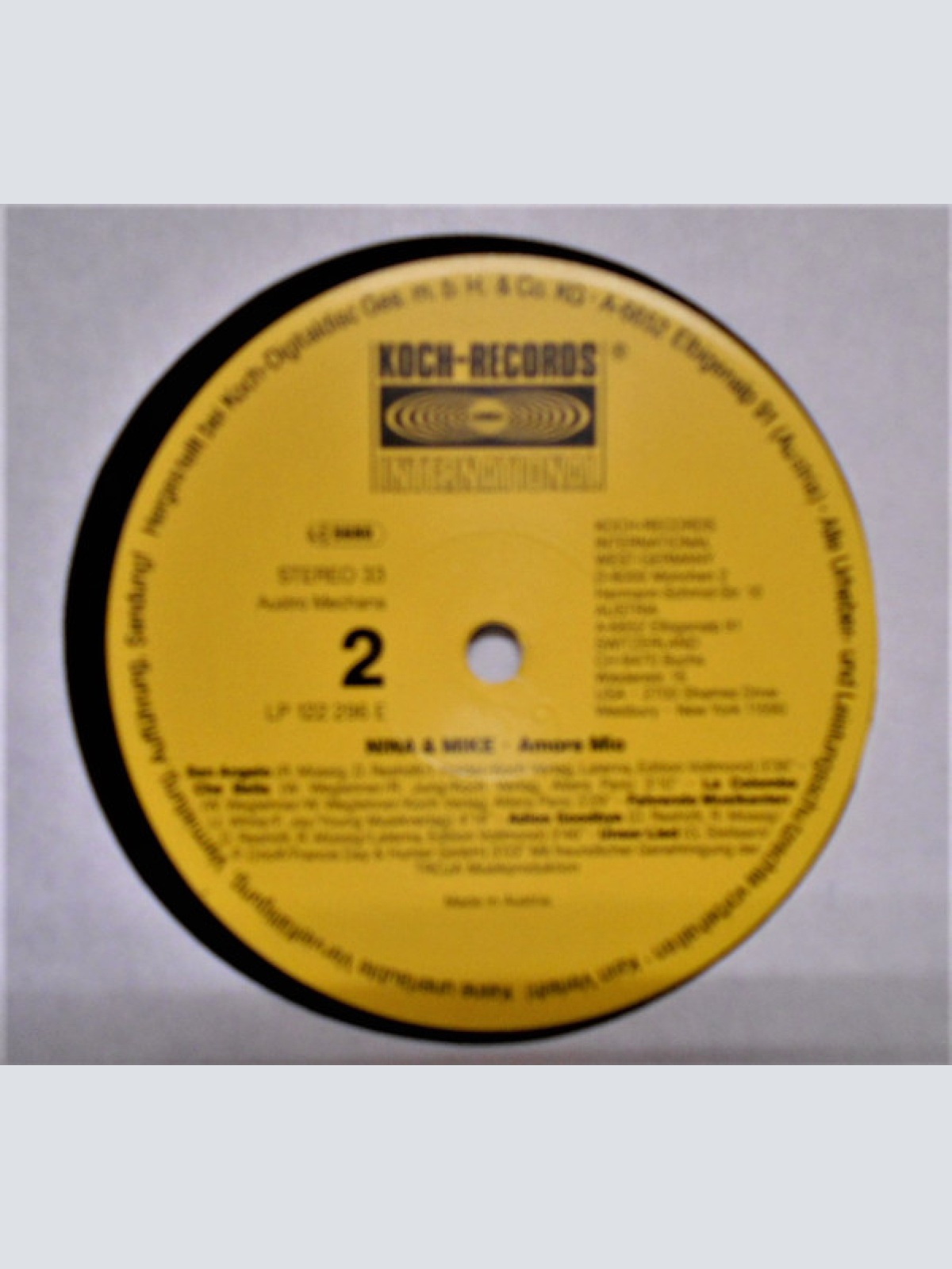 Vinyl / Nina & Mike - Amore Mio