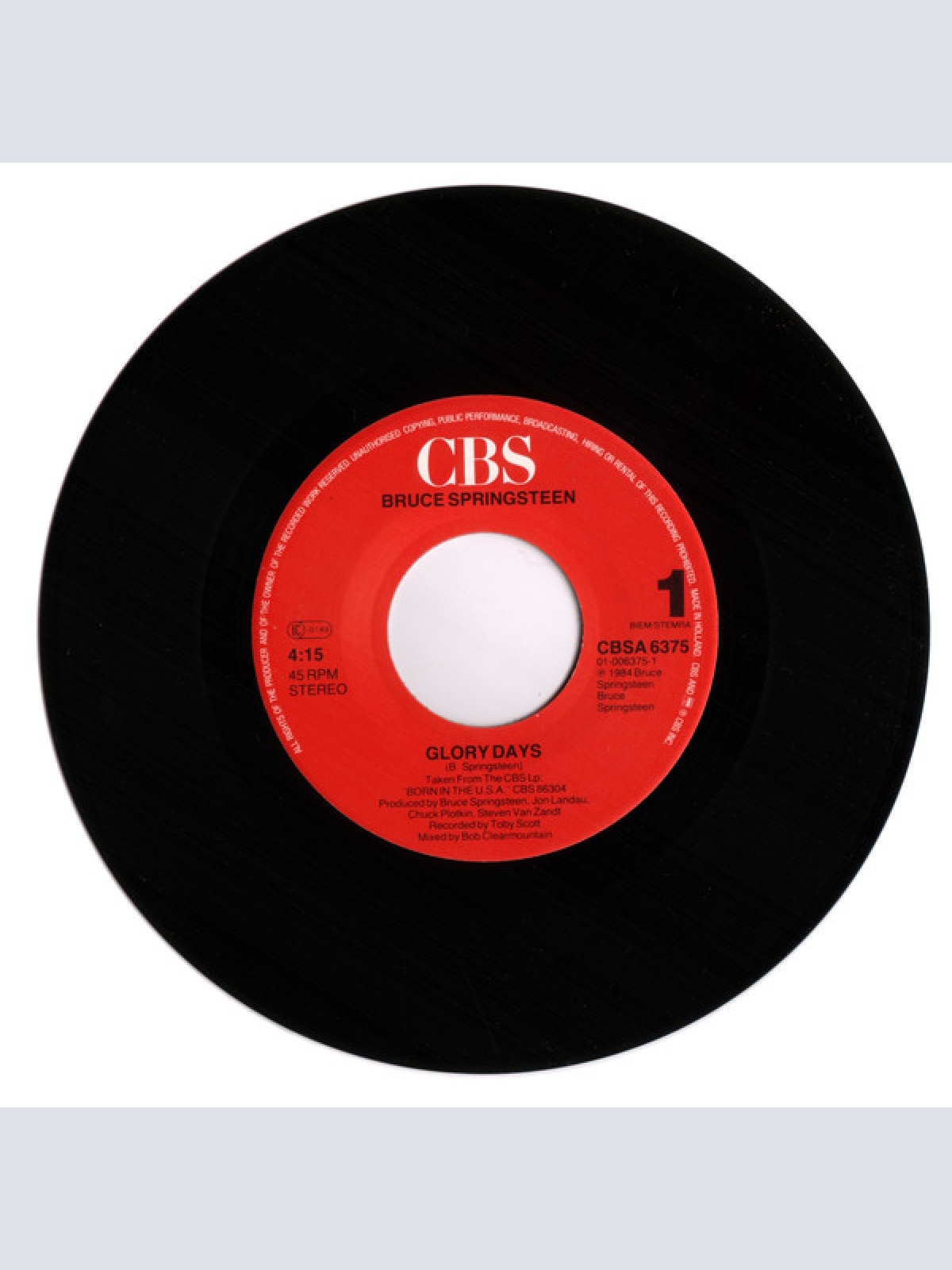 Vinyl / Bruce Springsteen - Glory Days