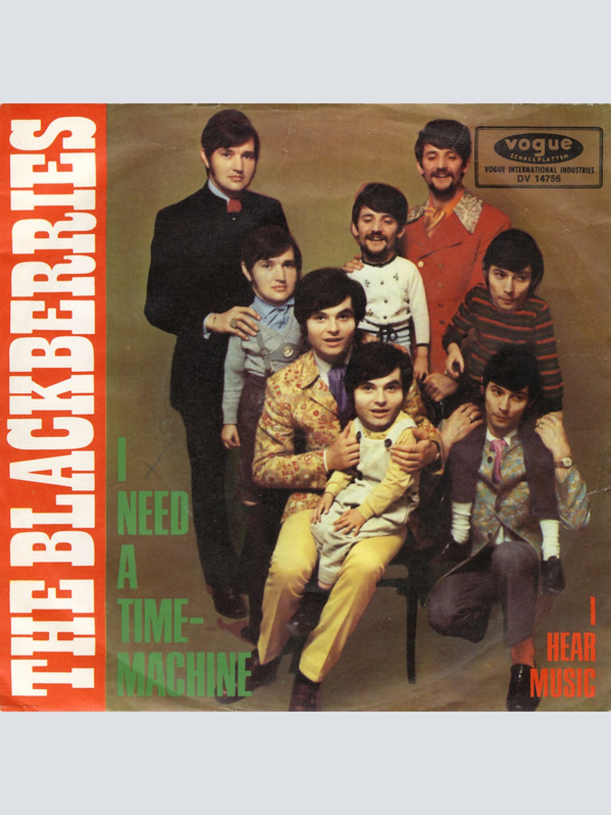 Vinyl / The Blackberries (2) - I Need A Time-Machine