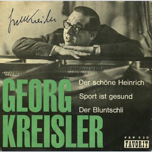 Vinyl / Georg Kreisler - Der Schöne Heinrich