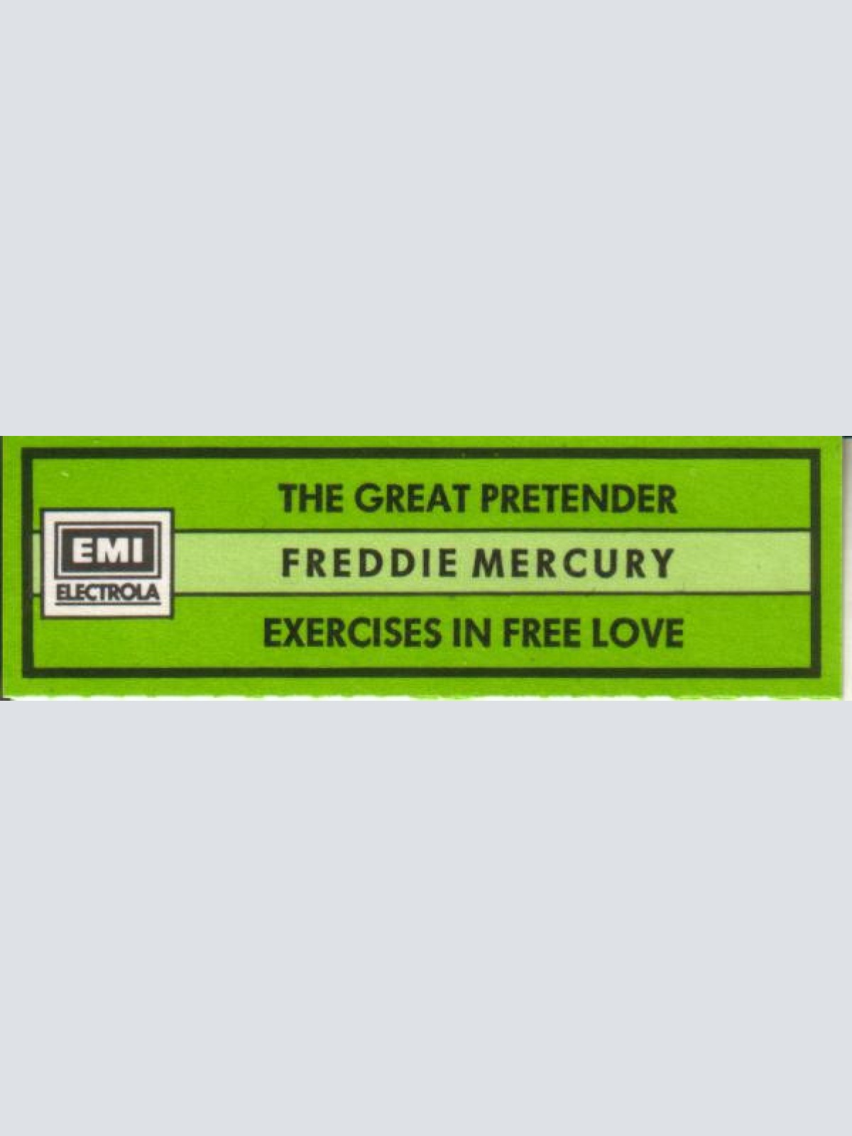 Vinyl / Freddie Mercury - The Great Pretender