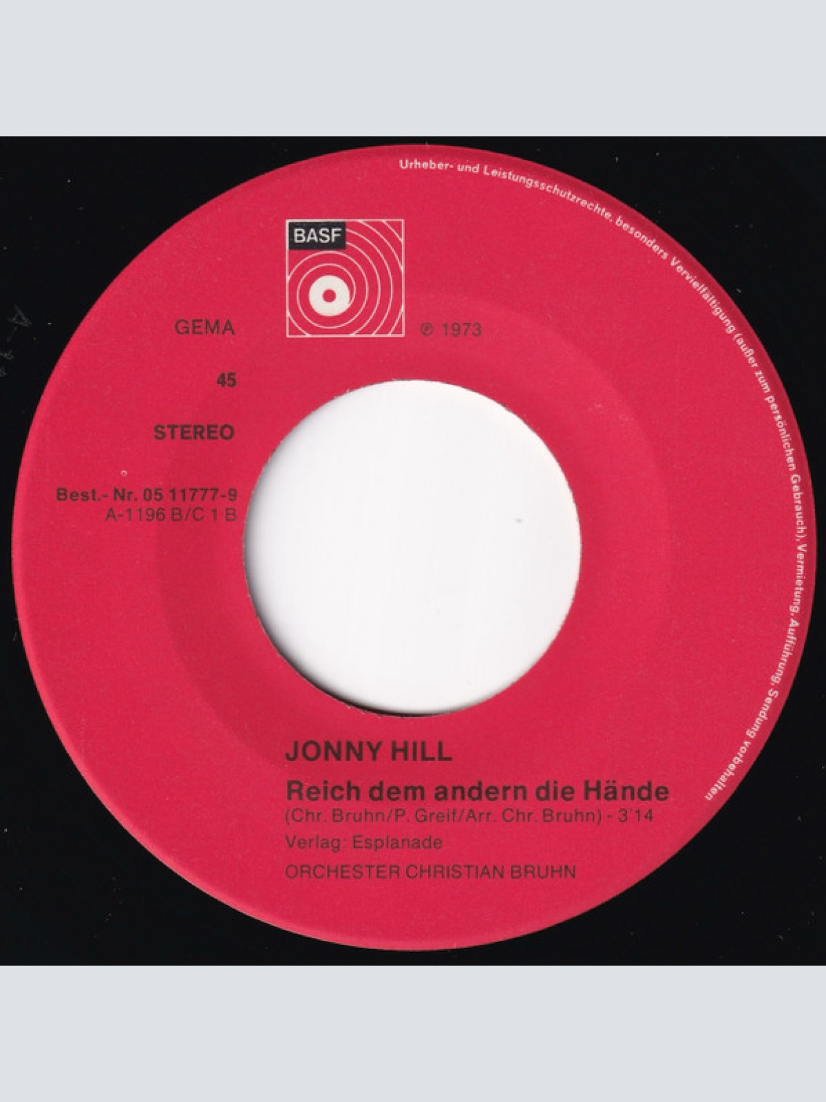 Vinyl / Jonny Hill - So Schön Ist Kanada