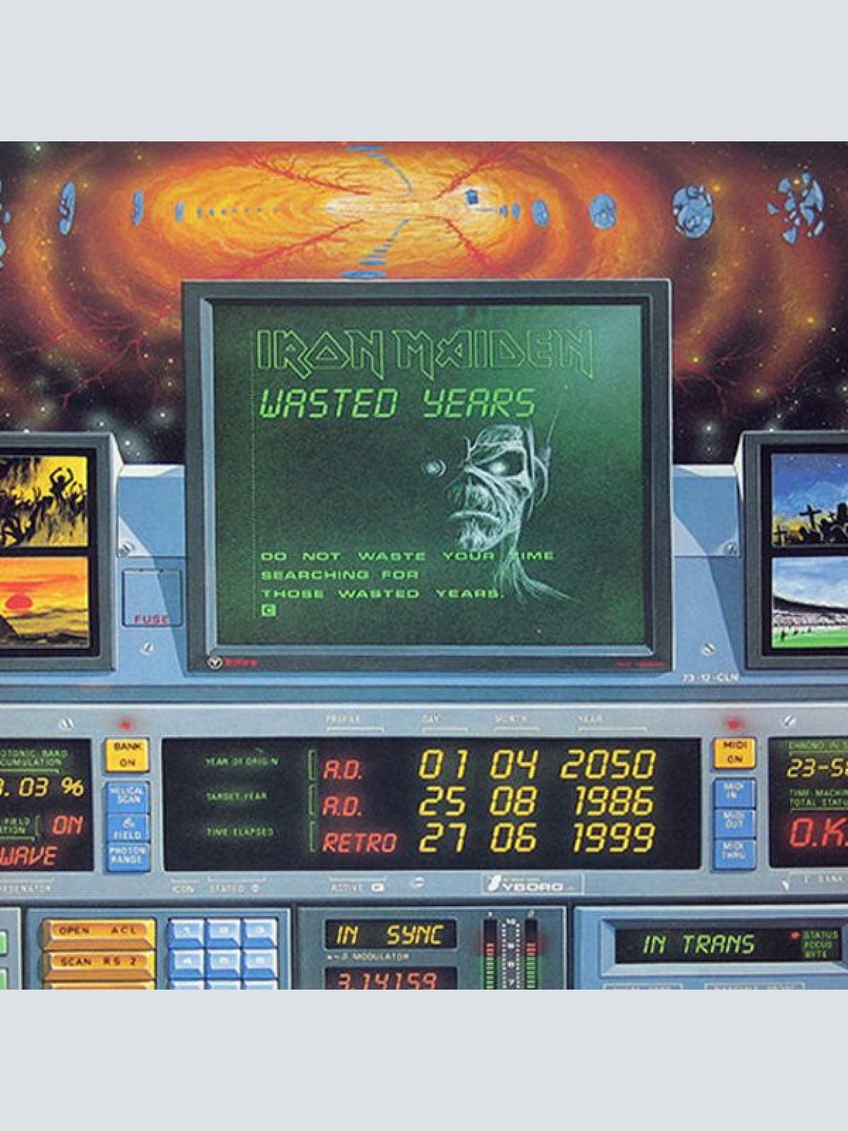 Vinyl / Iron Maiden - Wasted Years