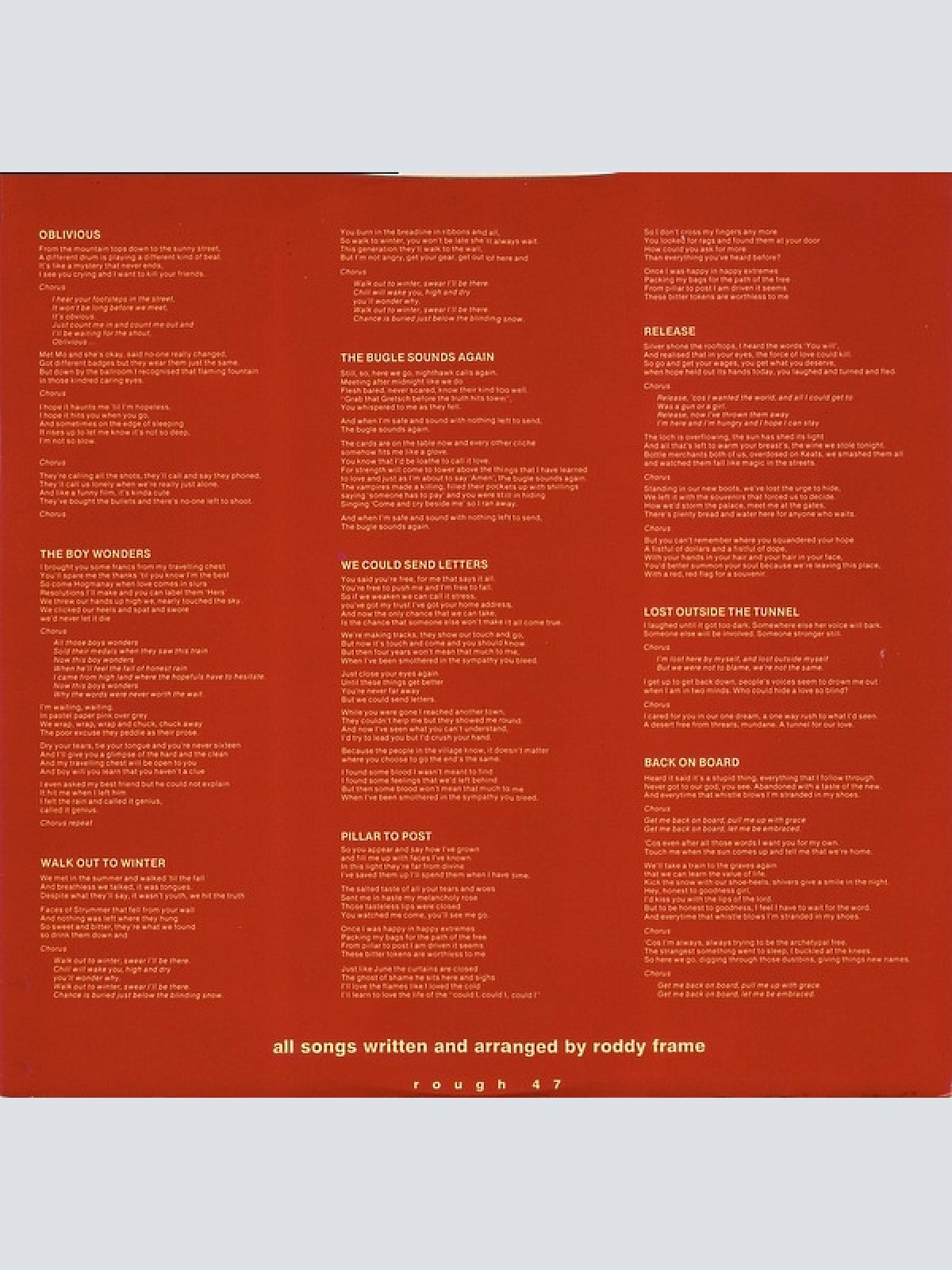 Vinyl / Aztec Camera - High Land, Hard Rain