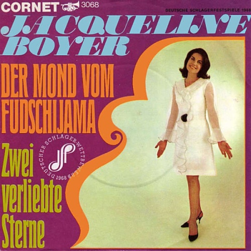 Vinyl / Jacqueline Boyer - Der Mond Vom Fudschijama / Zwei Verliebte Sterne