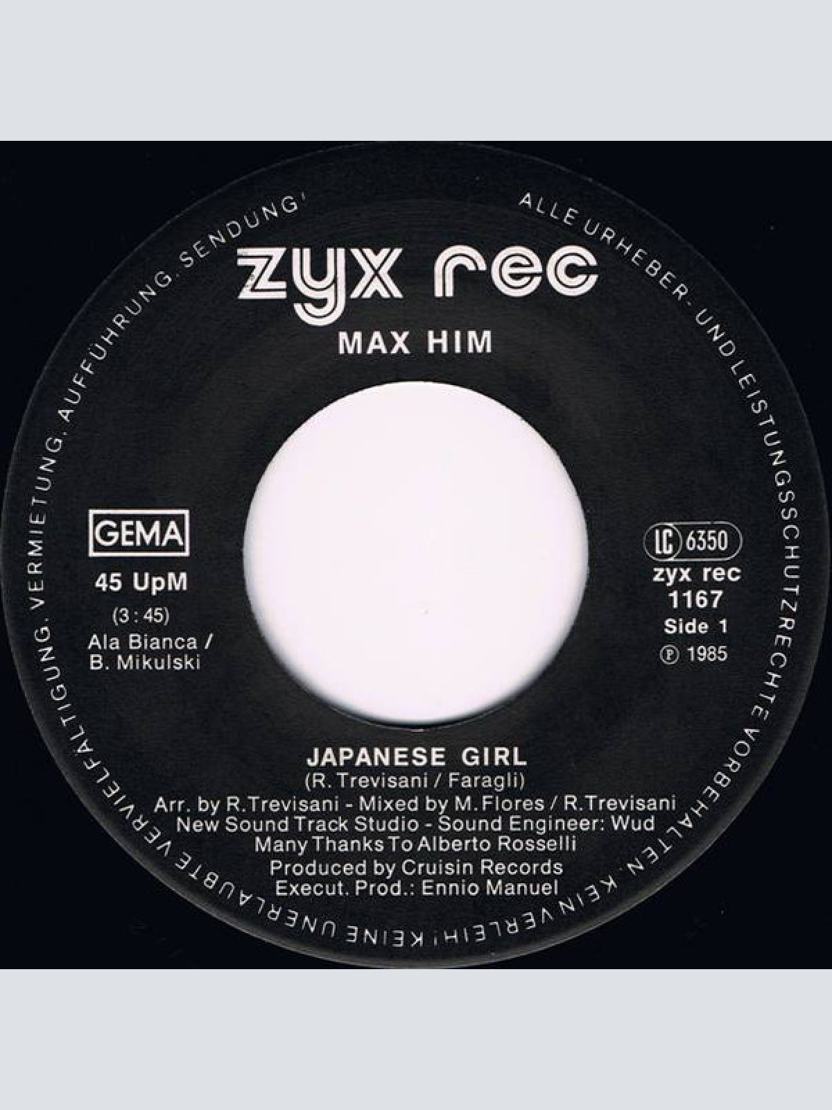 Vinyl / Max-Him - Japanese Girl