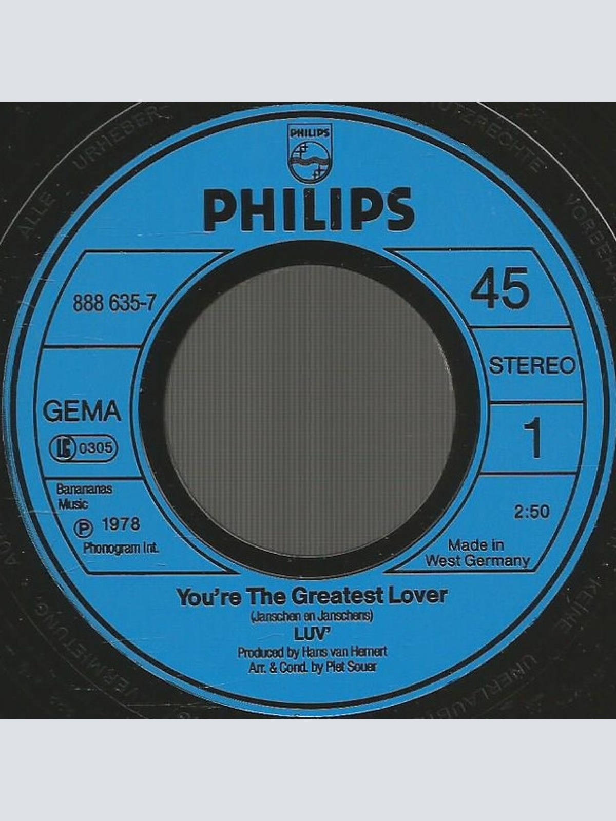 Vinyl / Luv* - You're The Greatest Lover