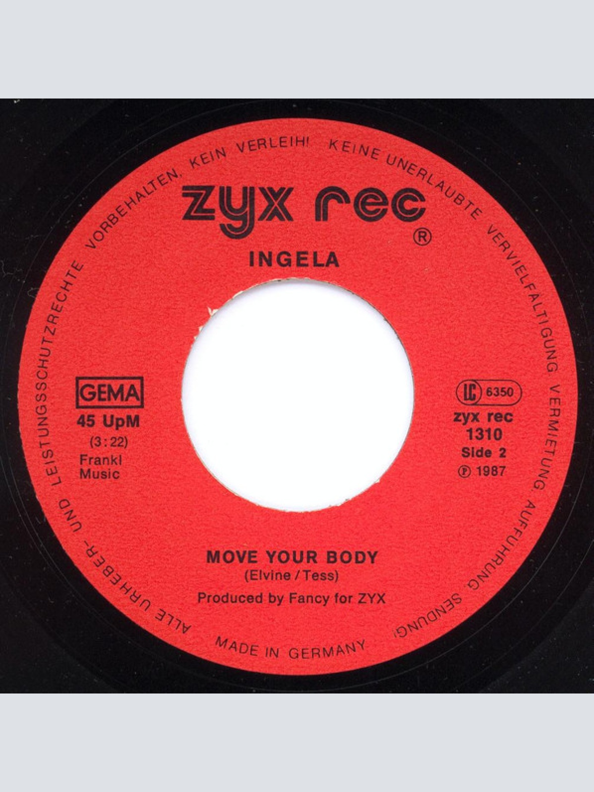 Vinyl / Ingela - Do The Motion / Move Your Body