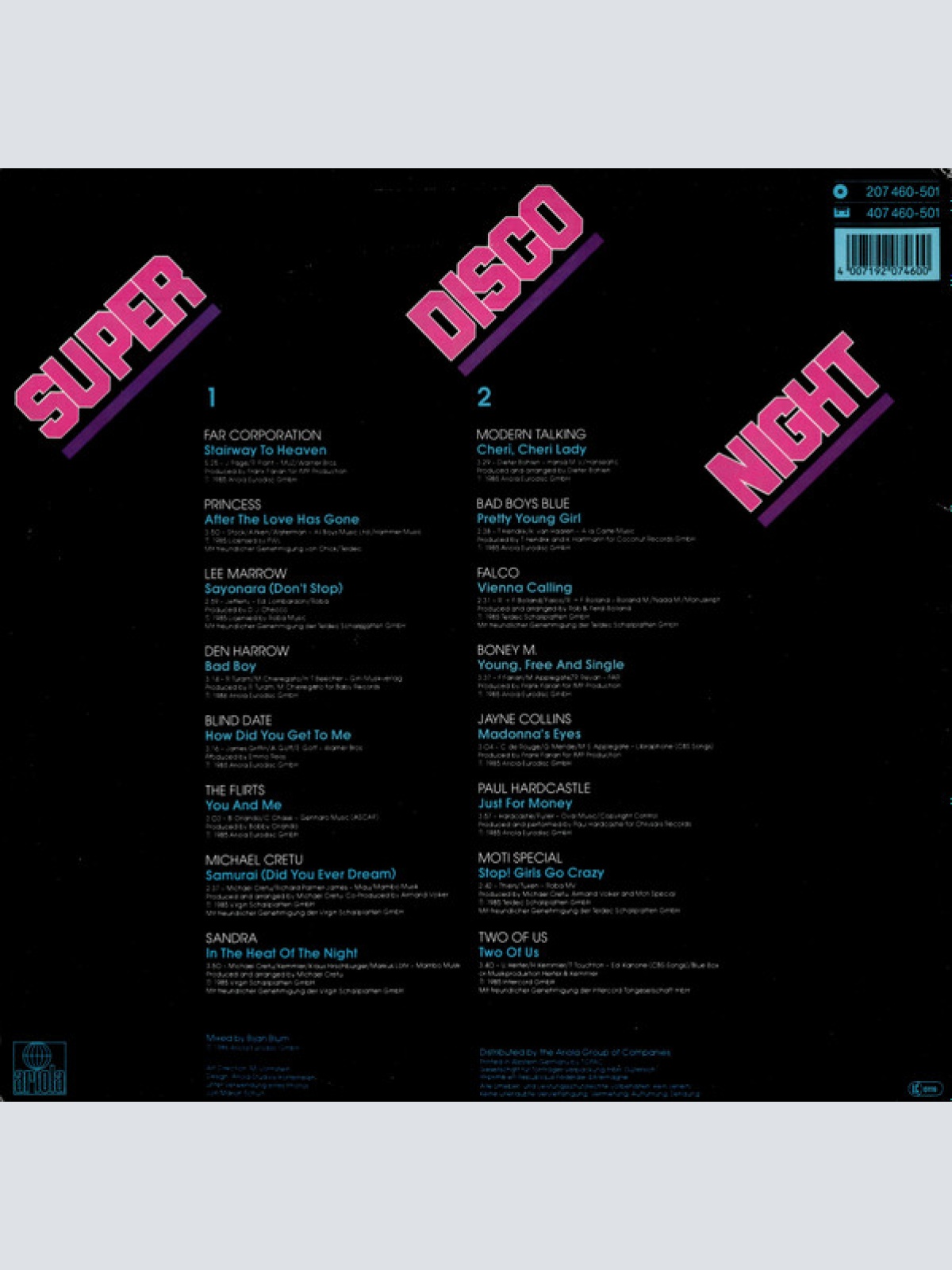 Vinyl / Various - Super Disco Night (Disco Power Ohne Pause)