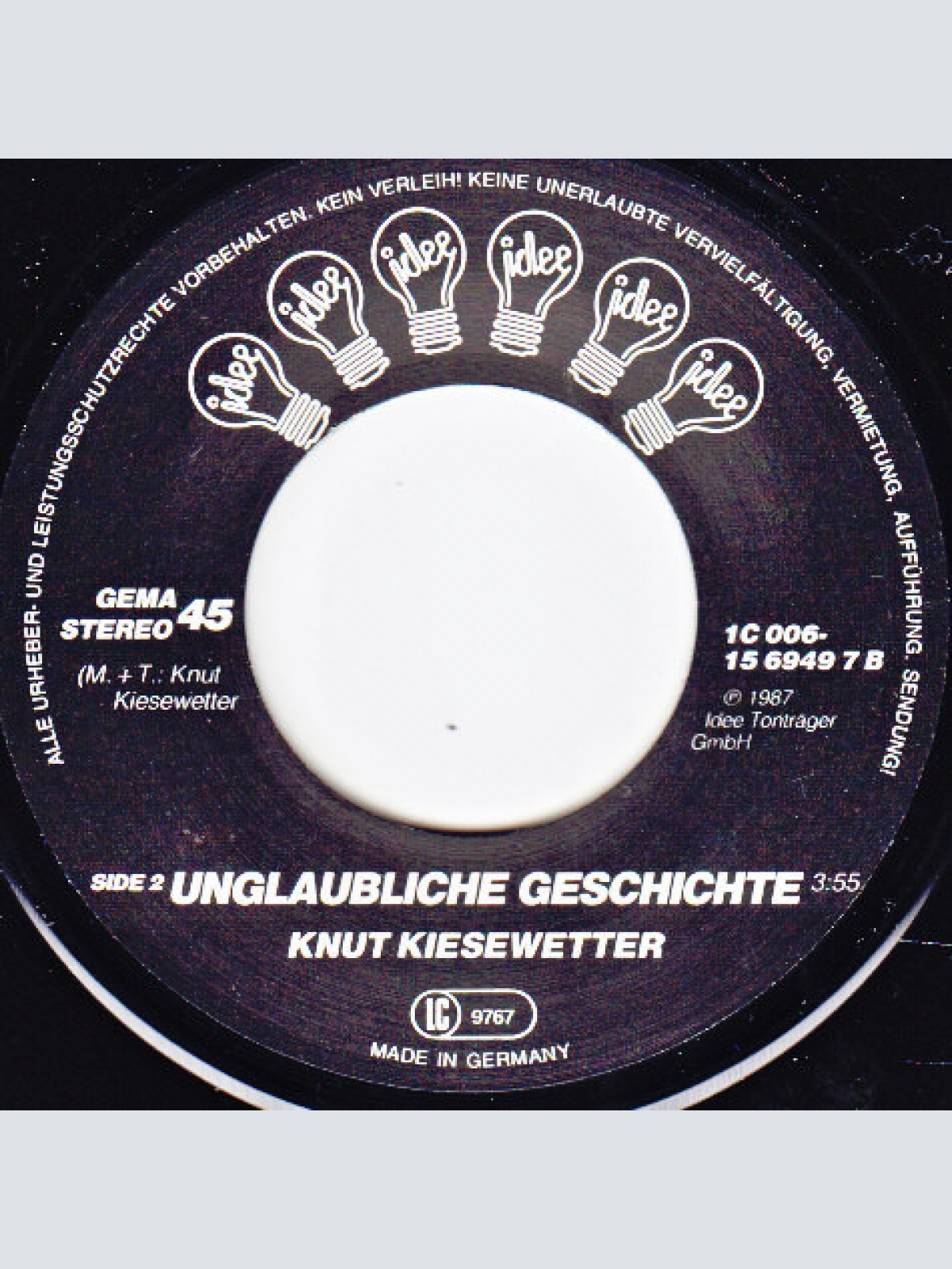 Vinyl / Knut Kiesewetter - Sabadubidubidab