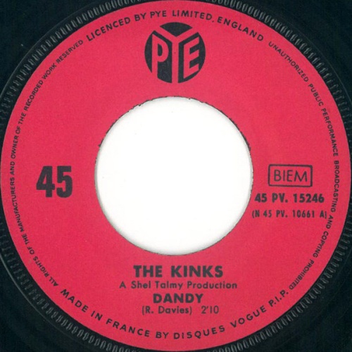 Vinyl / The Kinks - Dandy / Party Line