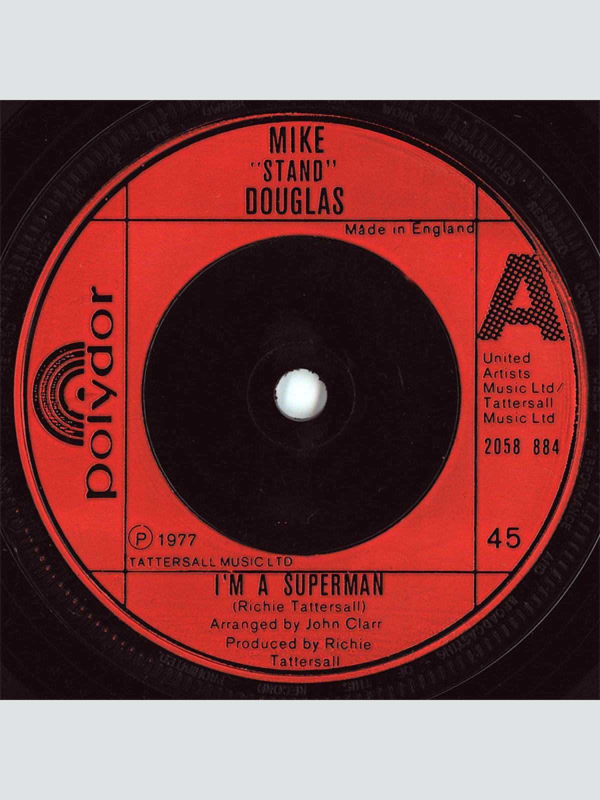 Vinyl / Mike "Stand" Douglas* - I'm A Superman