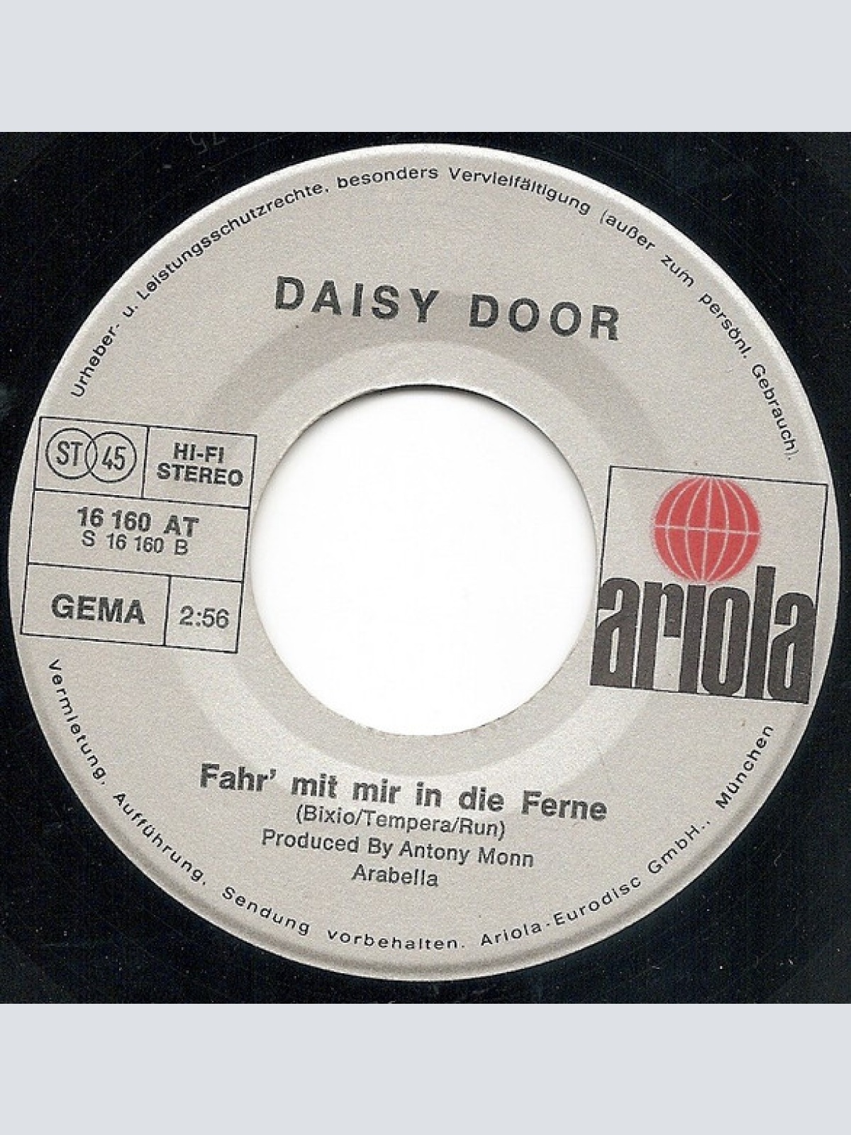 Vinyl / Daisy Door - Im Wald Da Sind Die Räuber