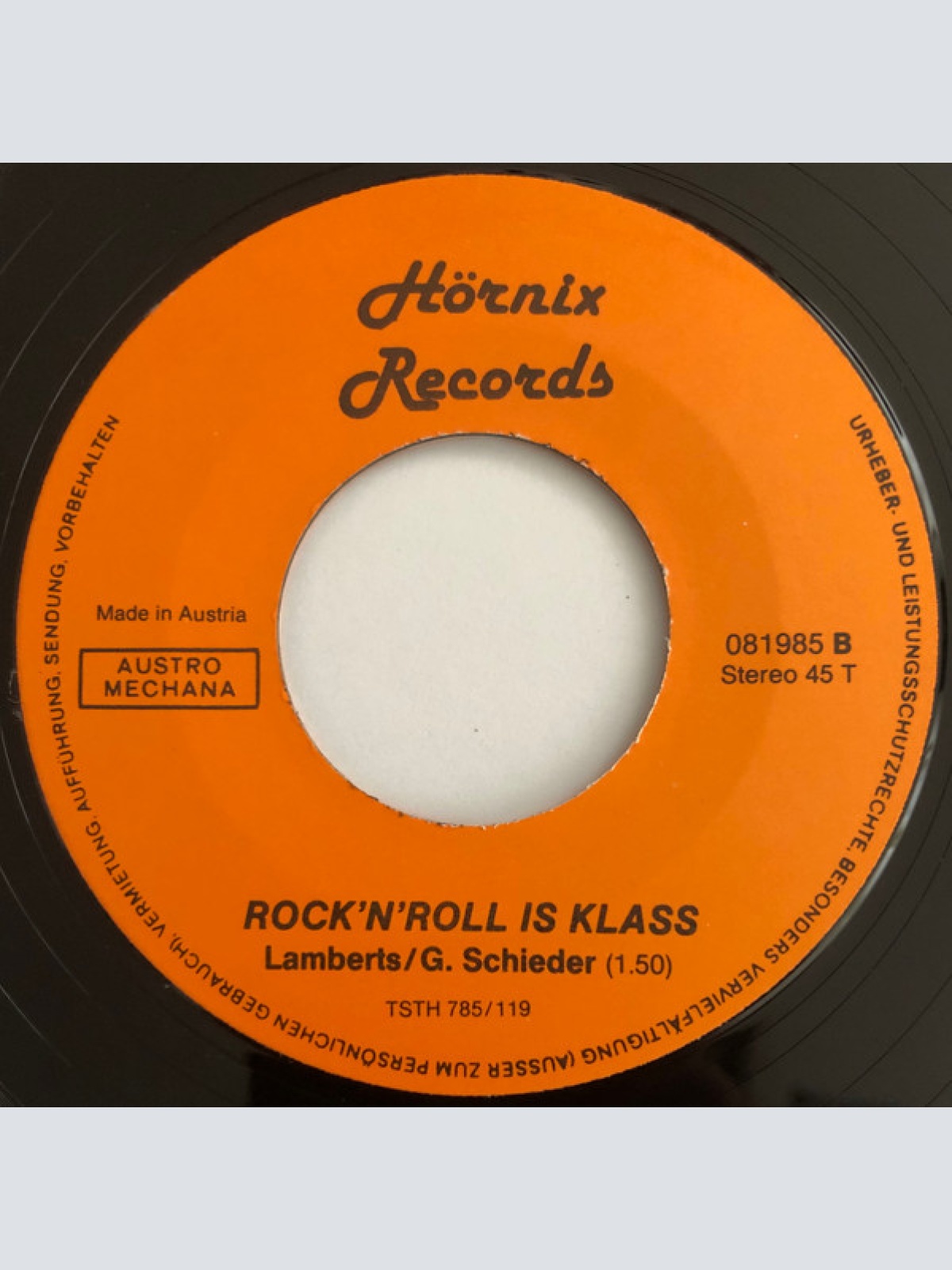 Vinyl / Lamberts* - Komm,Tanz Mit Uns / Rock'n'Roll Is Klass