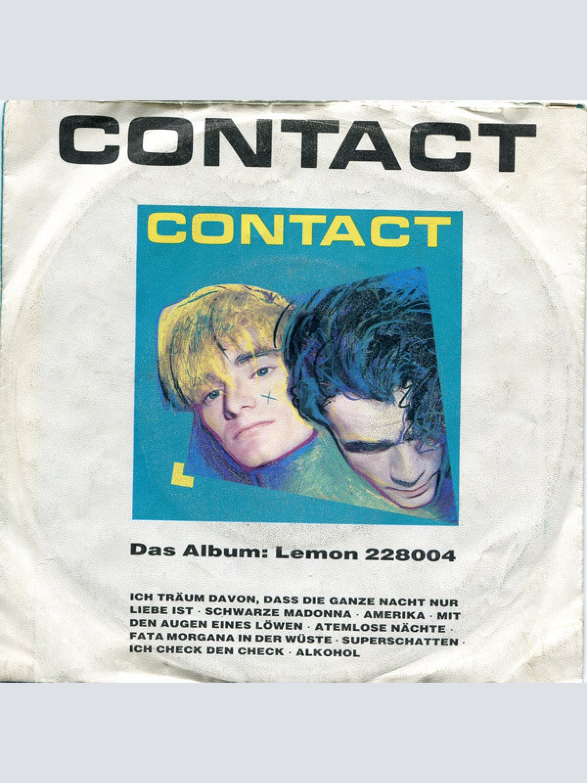 Vinyl / Contact (11) - Schwarze Madonna