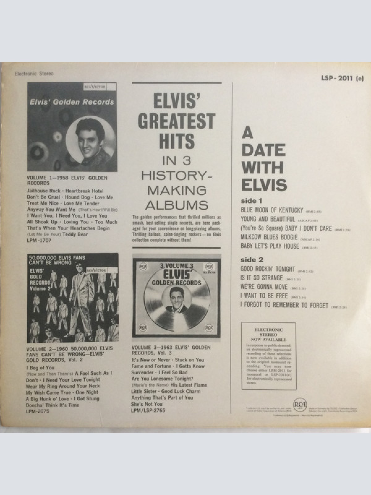 Vinyl / Elvis Presley - A Date With Elvis