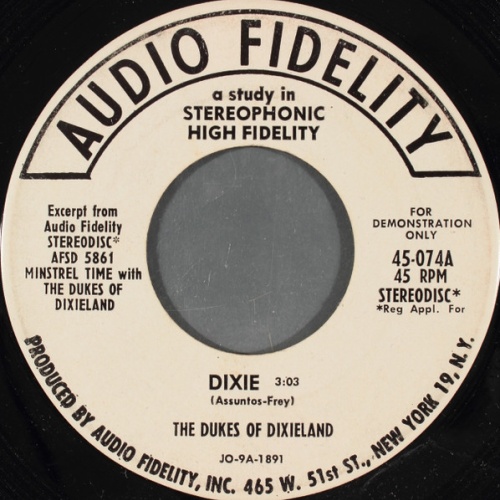 Vinyl / The Dukes Of Dixieland - Dixie / Wait 'Til The Sun Shines, Nellie